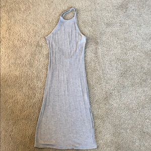 Backless midi dress